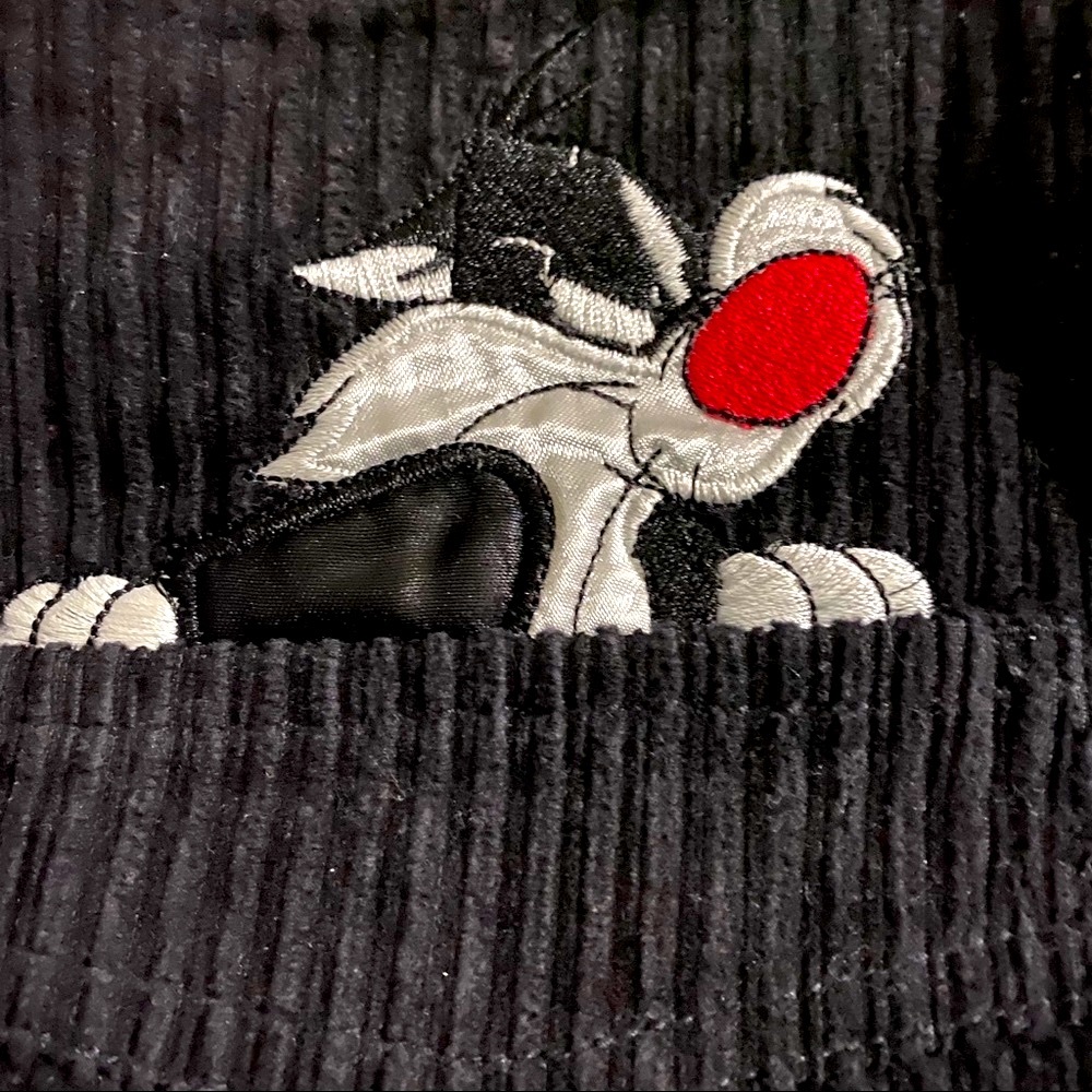 🍃💞HP💞 VTG Looney Tunes Black Jumper-Dress - Picture 4 of 8